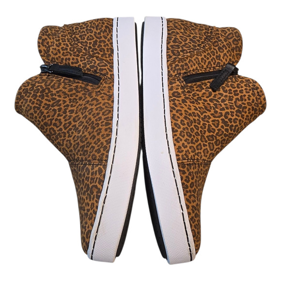 Clarks Pawley Adwin Sneaker Womens Size 6.5M Leopard Print Rockabilly Casual - Picture 9 of 10